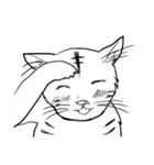 時々リアルな猫（個別スタンプ：21）