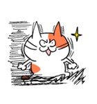 先を急ぐネコ（個別スタンプ：6）