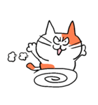 先を急ぐネコ（個別スタンプ：25）