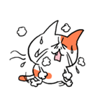 先を急ぐネコ（個別スタンプ：34）