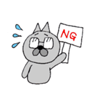 めがねのおっさんねこ（個別スタンプ：16）