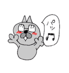 めがねのおっさんねこ（個別スタンプ：20）