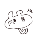 ペッタンもち丸（個別スタンプ：4）