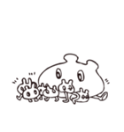 ペッタンもち丸（個別スタンプ：28）
