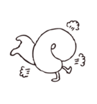 ペッタンもち丸（個別スタンプ：36）