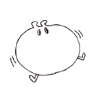 ペッタンもち丸（個別スタンプ：40）