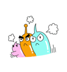 Here comes the Bla！（個別スタンプ：35）