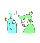Here comes the Bla！（個別スタンプ：38）