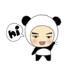 Panda Boy Style（個別スタンプ：1）