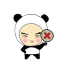 Panda Boy Style（個別スタンプ：3）