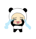 Panda Boy Style（個別スタンプ：15）