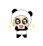 Panda Boy Style（個別スタンプ：32）