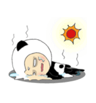 Panda Boy Style（個別スタンプ：36）