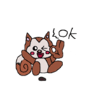 こりすのりっち（個別スタンプ：4）
