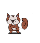 こりすのりっち（個別スタンプ：5）