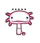 pink Axolotl live（個別スタンプ：1）