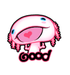 pink Axolotl live（個別スタンプ：2）
