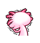 pink Axolotl live（個別スタンプ：3）