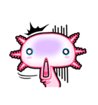 pink Axolotl live（個別スタンプ：5）