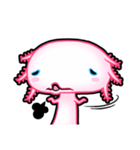 pink Axolotl live（個別スタンプ：6）