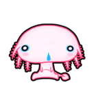 pink Axolotl live（個別スタンプ：8）