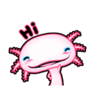 pink Axolotl live（個別スタンプ：9）