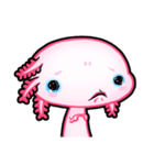 pink Axolotl live（個別スタンプ：11）