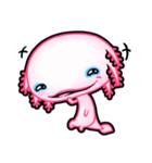 pink Axolotl live（個別スタンプ：12）