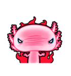 pink Axolotl live（個別スタンプ：16）