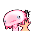 pink Axolotl live（個別スタンプ：20）