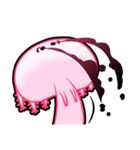pink Axolotl live（個別スタンプ：28）