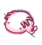pink Axolotl live（個別スタンプ：33）
