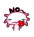 pink Axolotl live（個別スタンプ：37）