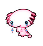 pink Axolotl live（個別スタンプ：39）