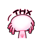 pink Axolotl live（個別スタンプ：40）