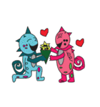 The Colorful Chameleons（個別スタンプ：15）