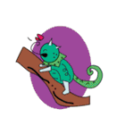 The Colorful Chameleons（個別スタンプ：29）