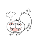 楽しくリアクションする猫（個別スタンプ：10）