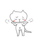 楽しくリアクションする猫（個別スタンプ：13）