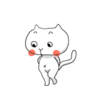 楽しくリアクションする猫（個別スタンプ：14）