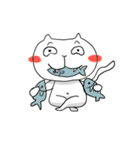 楽しくリアクションする猫（個別スタンプ：20）