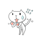 楽しくリアクションする猫（個別スタンプ：28）
