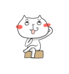 楽しくリアクションする猫（個別スタンプ：31）