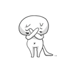 楽しくリアクションする猫（個別スタンプ：35）