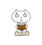 楽しくリアクションする猫（個別スタンプ：36）