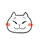 感情を表す、猫の顔（個別スタンプ：2）