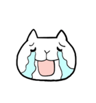 感情を表す、猫の顔（個別スタンプ：20）