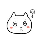 感情を表す、猫の顔（個別スタンプ：36）