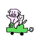 ぶたのぶんごろうと、こねこさんのスタンプ（個別スタンプ：26）