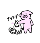 ぶたのぶんごろうと、こねこさんのスタンプ（個別スタンプ：29）